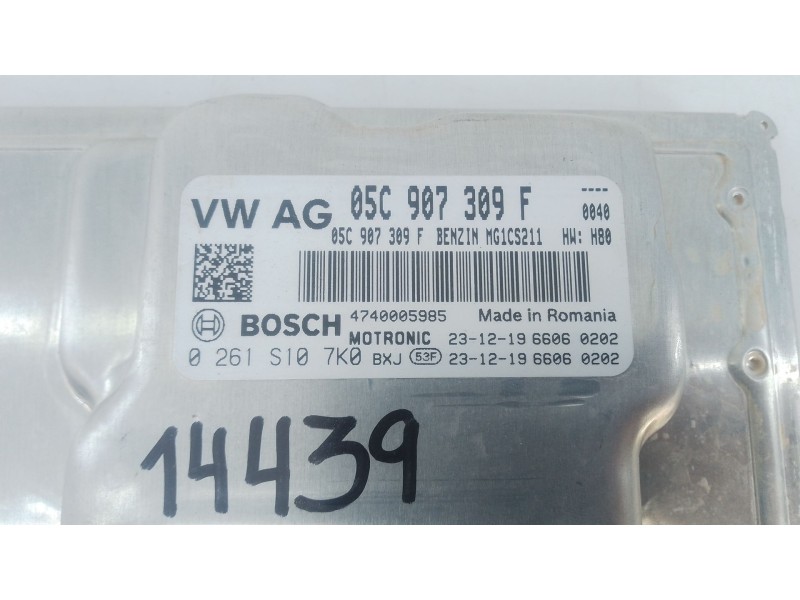 Recambio de centralita motor uce para volkswagen t-cross (c11, d31) 1.0 tsi referencia OEM IAM 05C907309F 0261S107K0 