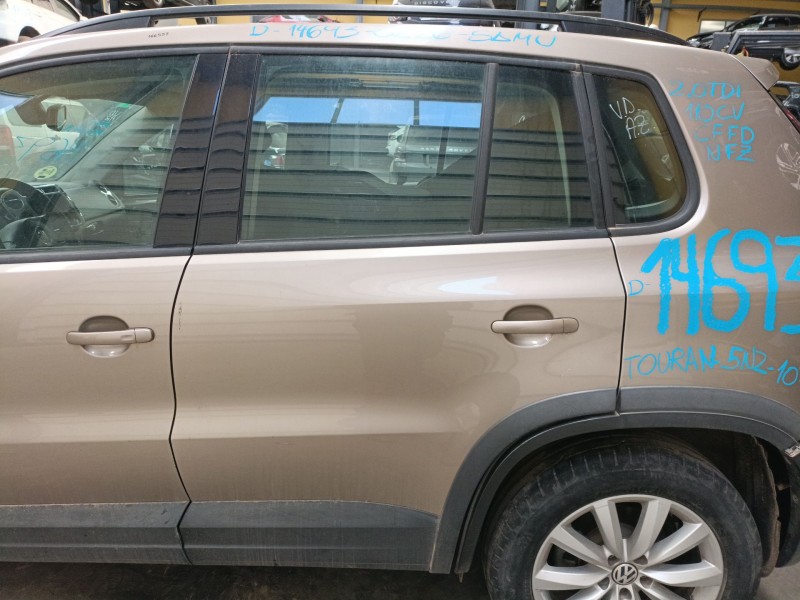 Recambio de puerta trasera izquierda para volkswagen tiguan (5n_) 2.0 tdi referencia OEM IAM   