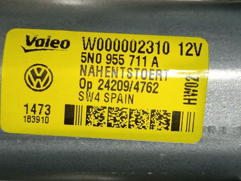 Recambio de motor limpia trasero para volkswagen tiguan (5n_) 2.0 tdi referencia OEM IAM 5N0955711A  