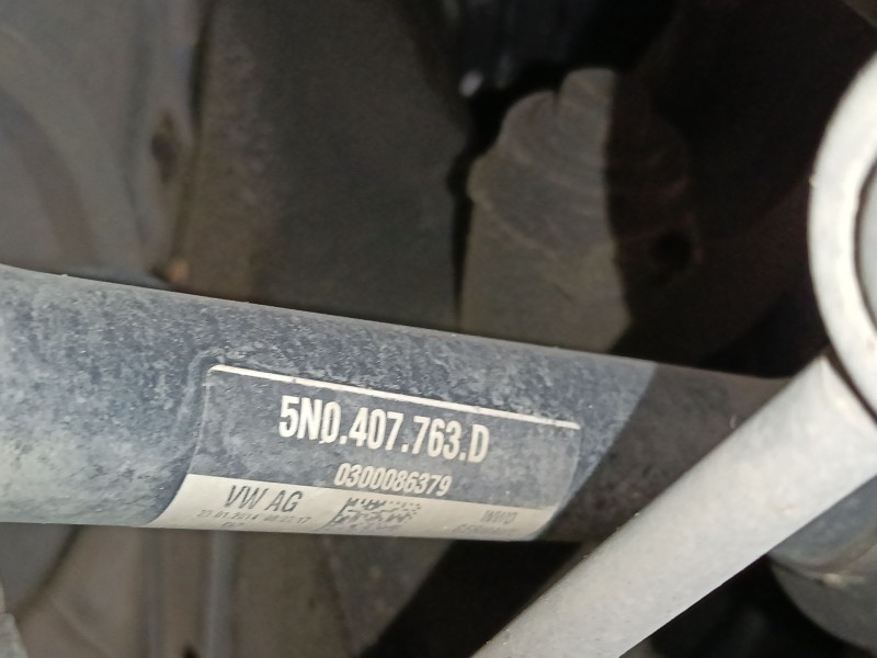 Recambio de transmision delantera izquierda para volkswagen tiguan (5n_) 2.0 tdi referencia OEM IAM 5N0407763D  