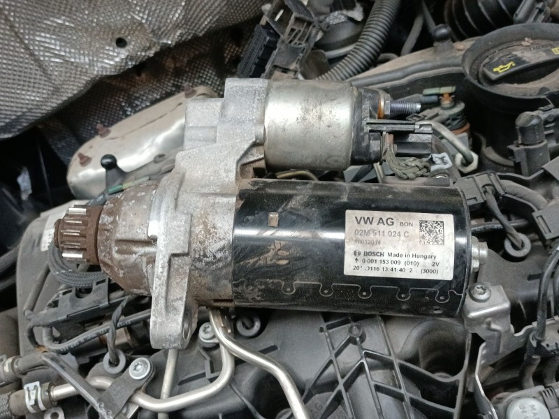 Recambio de motor arranque para volkswagen tiguan (5n_) 2.0 tdi referencia OEM IAM 02M911024C  