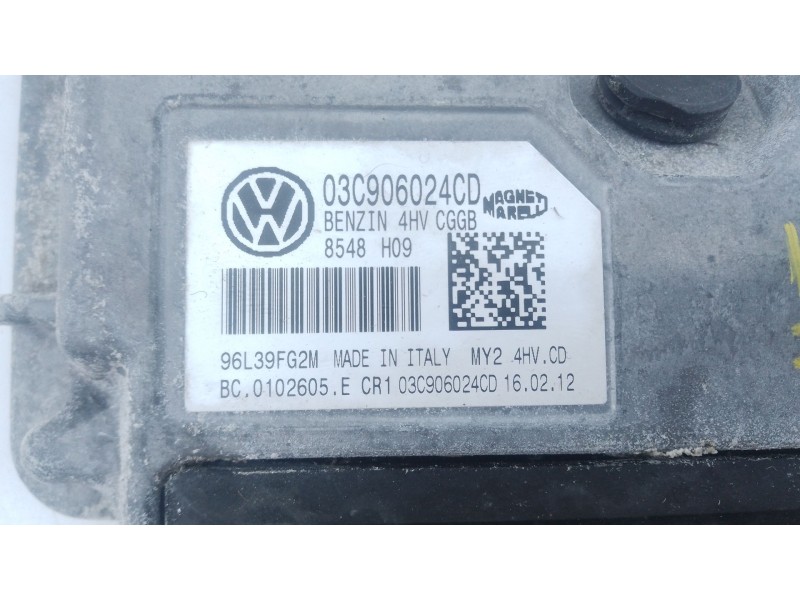Recambio de centralita motor uce para seat ibiza iv (6j5, 6p1) 1.4 referencia OEM IAM 03C906024CD  