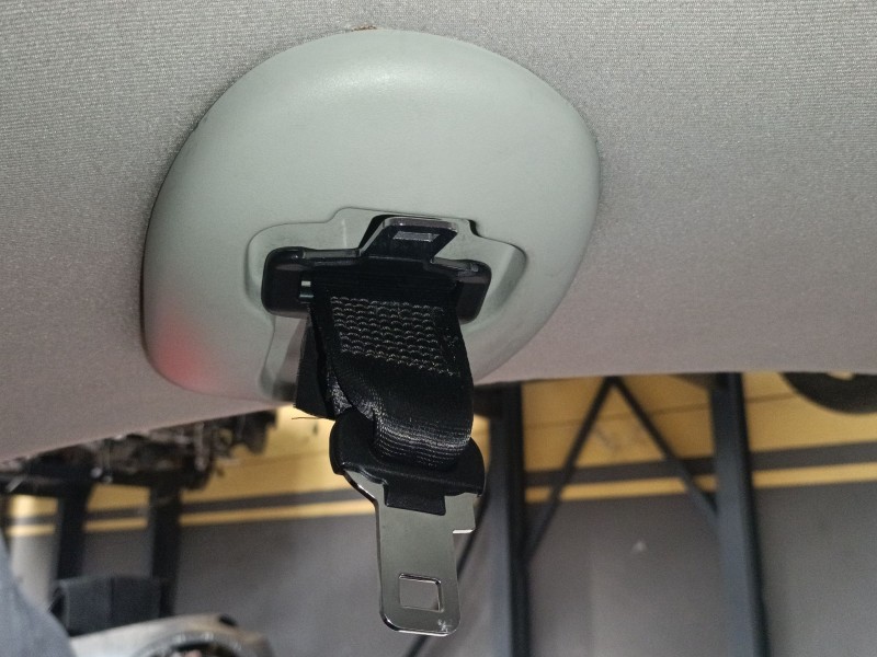 Recambio de cinturon seguridad trasero central para nissan qashqai i (j10, nj10) 2.0 dci a las 4 ruedas referencia OEM IAM   