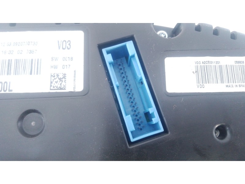 Recambio de cuadro instrumentos para seat ibiza iv (6j5, 6p1) 1.9 tdi referencia OEM IAM   