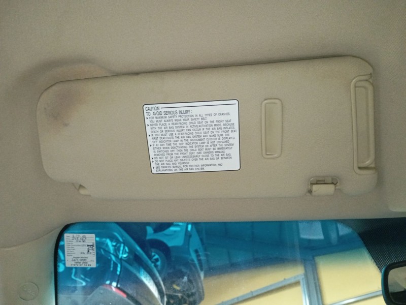 Recambio de parasol izquierdo para hyundai santa fé ii (cm) 2.2 crdi 4x4 referencia OEM IAM   