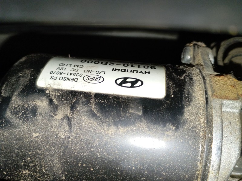 Recambio de motor limpia delantero para hyundai santa fé ii (cm) 2.2 crdi 4x4 referencia OEM IAM   