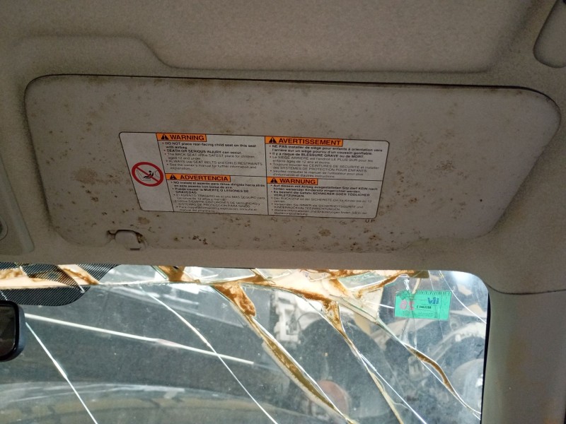 Recambio de parasol derecho para suzuki grand vitara ii (jt, te, td) 1.9 ddis a las 4 ruedas (jt419, td44, jb419wd, jb419xd) ref