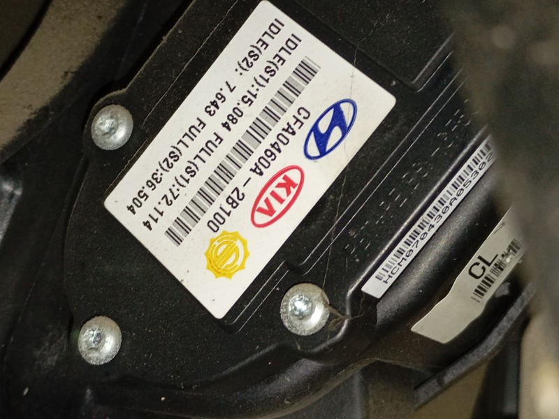 Recambio de pedal acelerador para hyundai santa fé ii (cm) 2.2 crdi 4x4 referencia OEM IAM CFA0460A2B100  