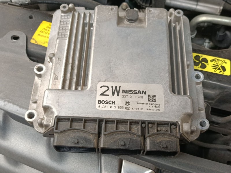 Recambio de centralita motor uce para nissan qashqai i (j10, nj10) 2.0 dci a las 4 ruedas referencia OEM IAM 23710JD78B 02810138