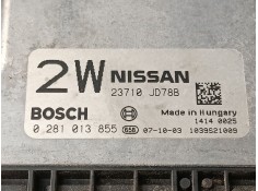 Recambio de centralita motor uce para nissan qashqai i (j10, nj10) 2.0 dci a las 4 ruedas referencia OEM IAM 23710JD78B 02810138 2