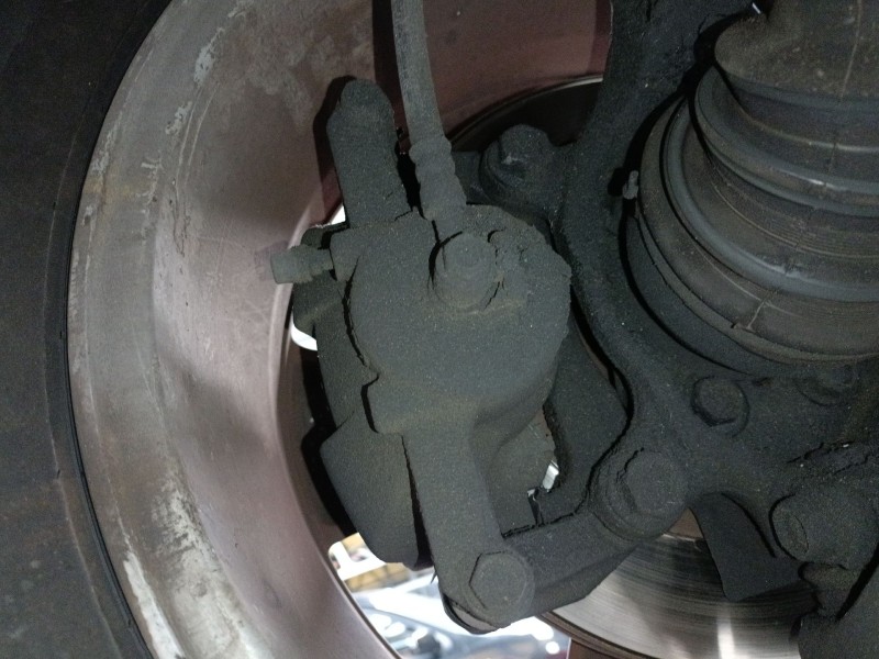 Recambio de pinza freno delantera derecha para nissan qashqai i (j10, nj10) 2.0 dci a las 4 ruedas referencia OEM IAM   