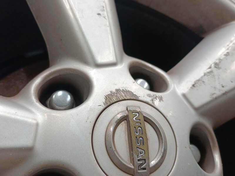 Recambio de llanta sin neumatico para nissan qashqai i (j10, nj10) 2.0 dci a las 4 ruedas referencia OEM IAM 17 PULGADAS  