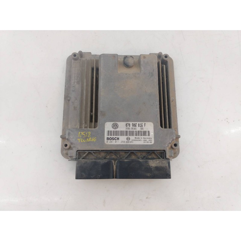 Recambio de centralita motor uce para volkswagen touareg (7la) tdi r5 referencia OEM IAM 070906016F 0281011258 