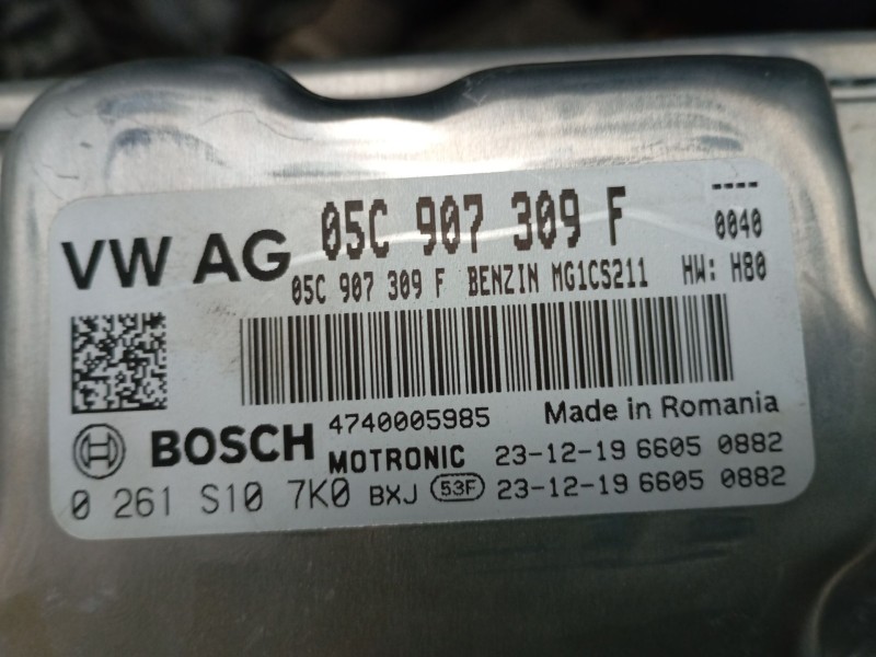 Recambio de centralita motor uce para volkswagen t-cross (c11, d31) 1.0 tsi referencia OEM IAM   