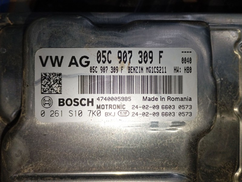 Recambio de centralita motor uce para volkswagen t-cross (c11, d31) 1.0 tsi referencia OEM IAM 05C907309F  