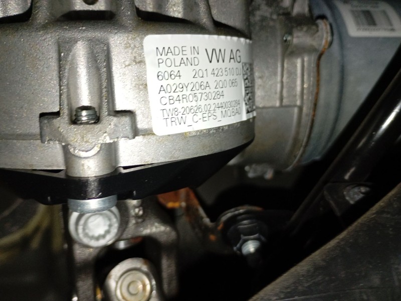 Recambio de columna direccion para volkswagen t-cross (c11, d31) 1.0 tsi referencia OEM IAM 2Q1423510DJ  