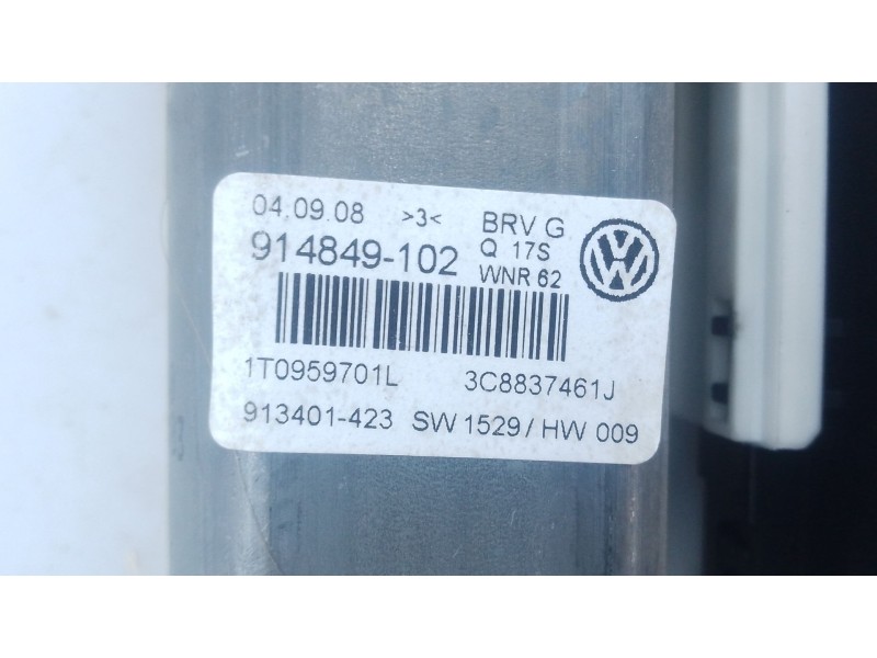 Recambio de motor elevalunas delantero izquierdo para volkswagen passat cc passat cc referencia OEM IAM   