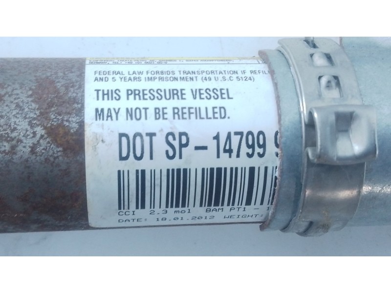 Recambio de airbag cortina delantero derecho para porsche cayenne (typ 92aa) diesel referencia OEM IAM   