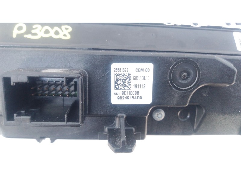 Recambio de sistema navegacion gps para peugeot 3008 ii suv (mc_, mr_, mj_, m4_) 1.2 thp/ puretech 130 (mrhnsm, mrhnsu, mrhnsj, 