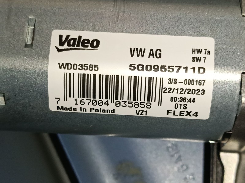 Recambio de motor limpia trasero para volkswagen t-cross (c11, d31) 1.0 tsi referencia OEM IAM 5G0955711D  