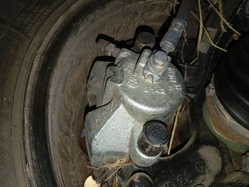 Recambio de pinza freno delantera derecha para volkswagen t-cross (c11, d31) 1.0 tsi referencia OEM IAM   