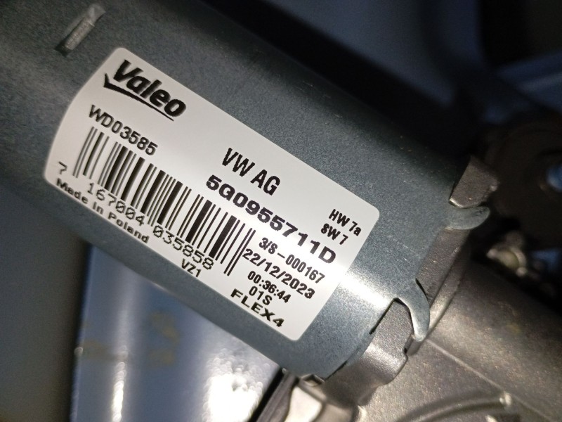 Recambio de motor limpia trasero para volkswagen t-cross (c11, d31) 1.0 tsi referencia OEM IAM 5G0955711D  