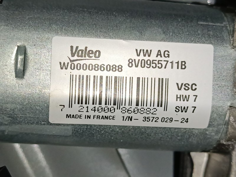 Recambio de motor limpia trasero para audi q2 (gab, gag) 35 tfsi referencia OEM IAM 8V0955711B  