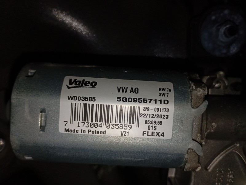 Recambio de motor limpia trasero para volkswagen t-cross (c11, d31) 1.0 tsi referencia OEM IAM 5G955711D  