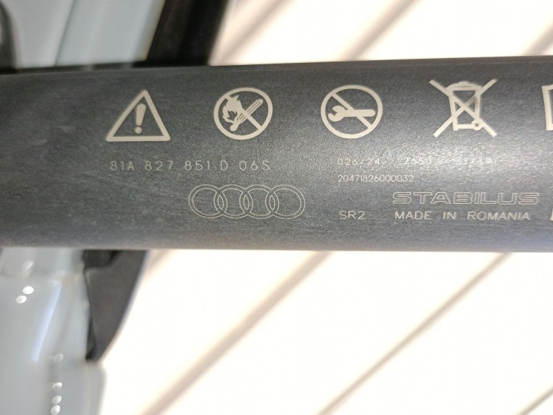 Recambio de amortiguador porton trasero izquierdo para audi q2 (gab, gag) 35 tfsi referencia OEM IAM 81A827851D06S  