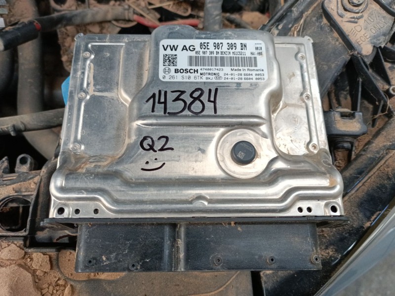 Recambio de centralita motor uce para audi q2 (gab, gag) 35 tfsi referencia OEM IAM 05E907308BN 0261S106TK 