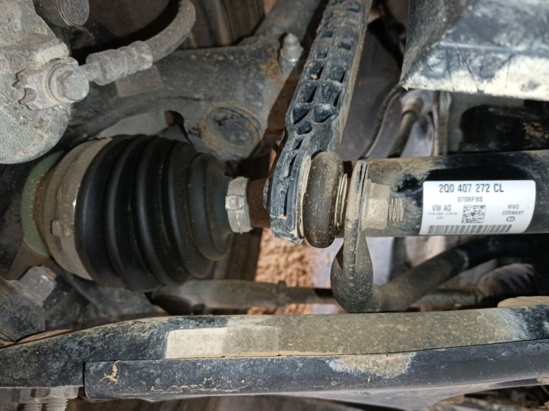 Recambio de transmision delantera derecha para volkswagen t-cross (c11, d31) 1.0 tsi referencia OEM IAM 2Q0407272CL  