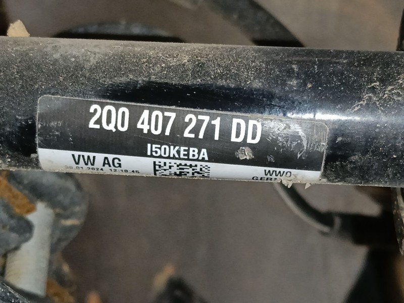 Recambio de transmision delantera izquierda para volkswagen t-cross (c11, d31) 1.0 tsi referencia OEM IAM   