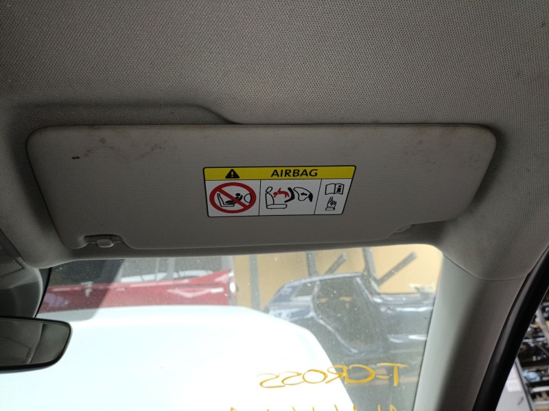 Recambio de parasol derecho para volkswagen t-cross (c11, d31) 1.0 tsi referencia OEM IAM   