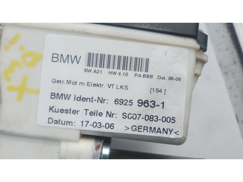 Recambio de elevalunas delantero izquierdo para bmw x3 (e83) 2.0 d referencia OEM IAM   