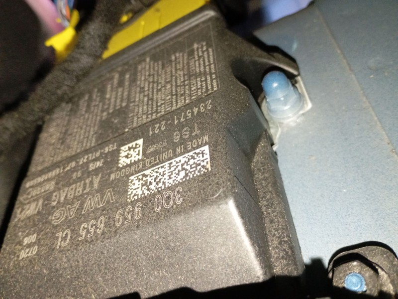 Recambio de centralita airbag para volkswagen crafter furgoneta (sy_, sx_) 2.0 tdi referencia OEM IAM 3Q0959655CL  