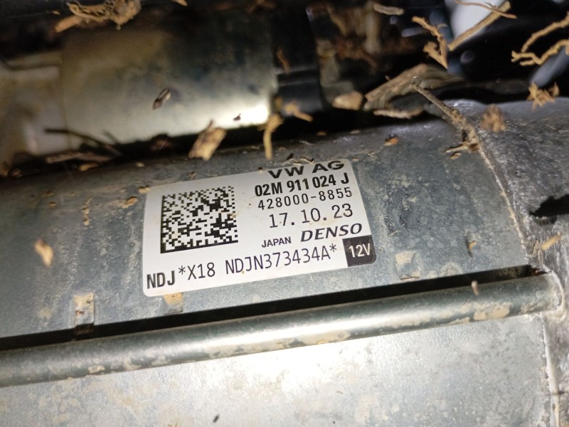 Recambio de motor arranque para volkswagen t-cross (c11, d31) 1.0 tsi referencia OEM IAM 02M911024J  