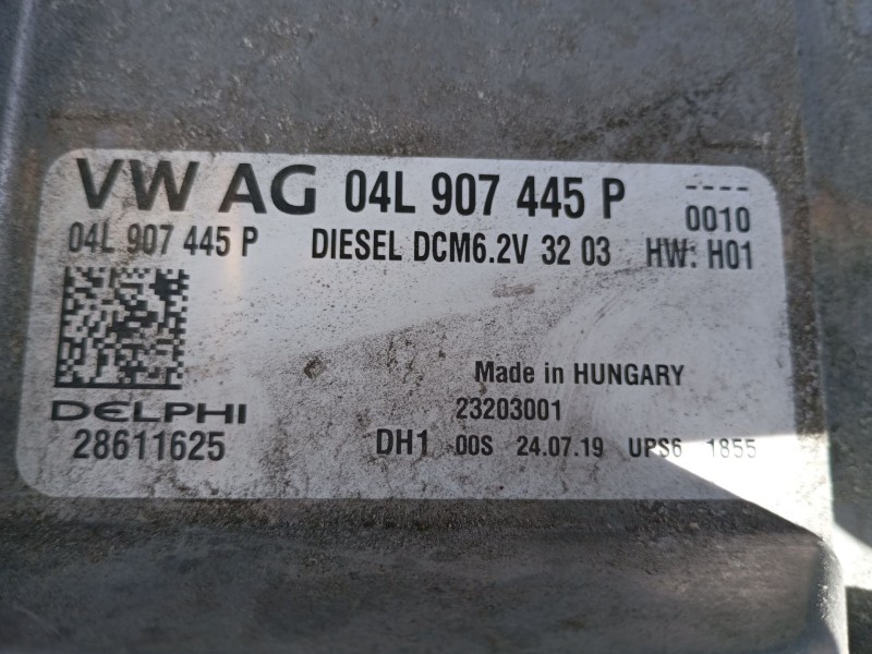 Recambio de centralita motor uce para volkswagen crafter furgoneta (sy_, sx_) 2.0 tdi referencia OEM IAM 04L907455P  