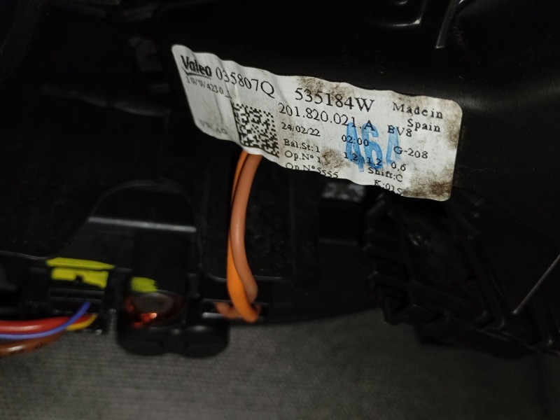 Recambio de ventilador calefaccion para volkswagen t-cross (c11, d31) 1.0 tsi referencia OEM IAM 2Q1820021A  