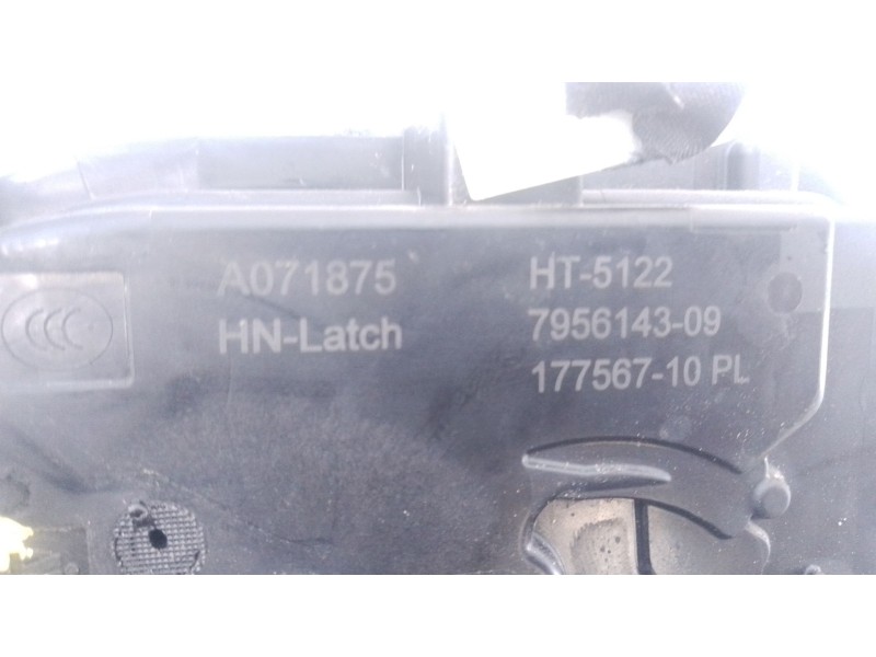 Recambio de cerradura puerta trasera izquierda para bmw 1 (f40) 118 i referencia OEM IAM   