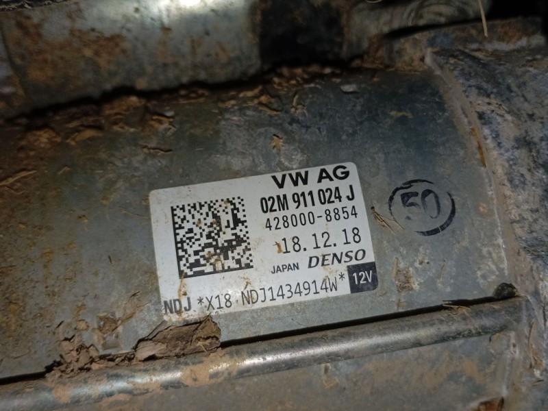 Recambio de motor arranque para volkswagen t-cross (c11, d31) 1.0 tsi referencia OEM IAM   