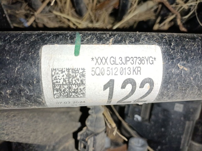 Recambio de amortiguador trasero derecho para volkswagen t-roc (a11, d11) 1.5 tsi referencia OEM IAM 5Q0512013KR  