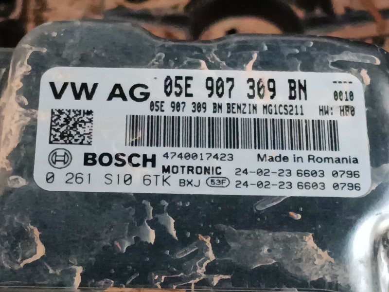 Recambio de centralita motor uce para volkswagen t-roc (a11, d11) 1.5 tsi referencia OEM IAM 05E907309BN  