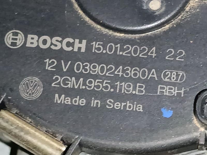 Recambio de motor limpia delantero para volkswagen t-roc (a11, d11) 1.5 tsi referencia OEM IAM 2GM955119B  