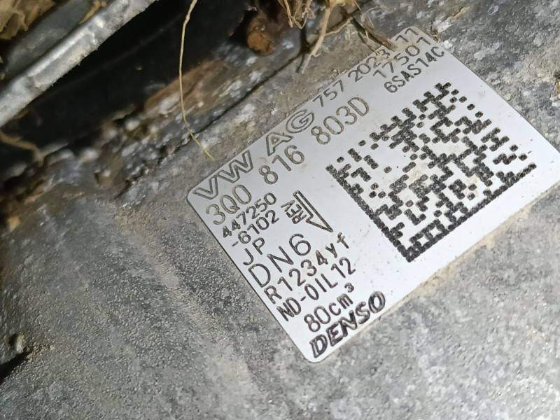 Recambio de compresor aire acondicionado para volkswagen t-roc (a11, d11) 1.5 tsi referencia OEM IAM   