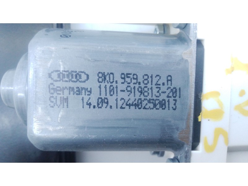 Recambio de elevalunas trasero derecho para audi q5 (8rb) 2.0 tdi quattro referencia OEM IAM   