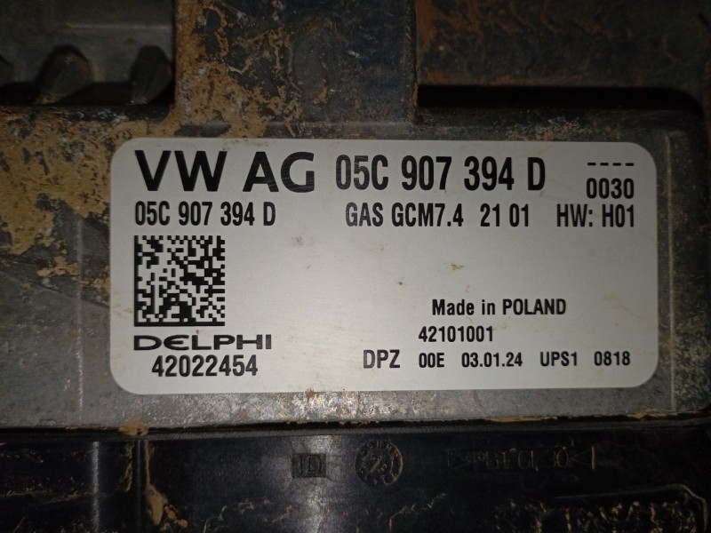 Recambio de centralita motor uce para volkswagen t-roc (a11, d11) 1.0 tsi referencia OEM IAM   