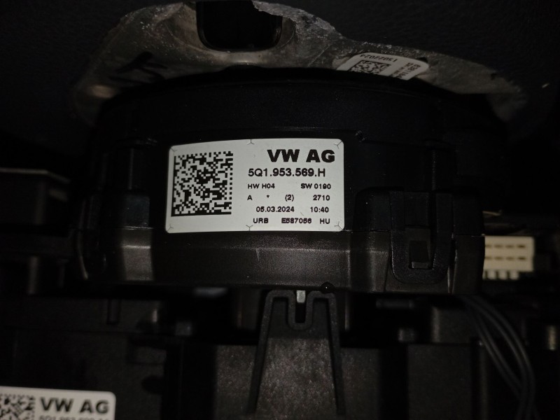 Recambio de anillo airbag para volkswagen t-roc (a11, d11) 1.5 tsi referencia OEM IAM 5Q1953569H  