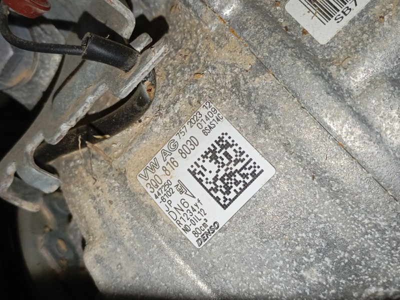 Recambio de compresor aire acondicionado para volkswagen t-roc (a11, d11) 1.5 tsi referencia OEM IAM   