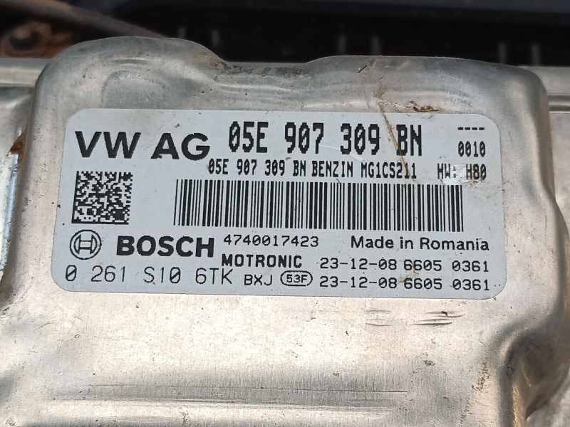 Recambio de centralita motor uce para volkswagen t-roc (a11, d11) 1.5 tsi referencia OEM IAM 05E907308BN 0261S106TK 