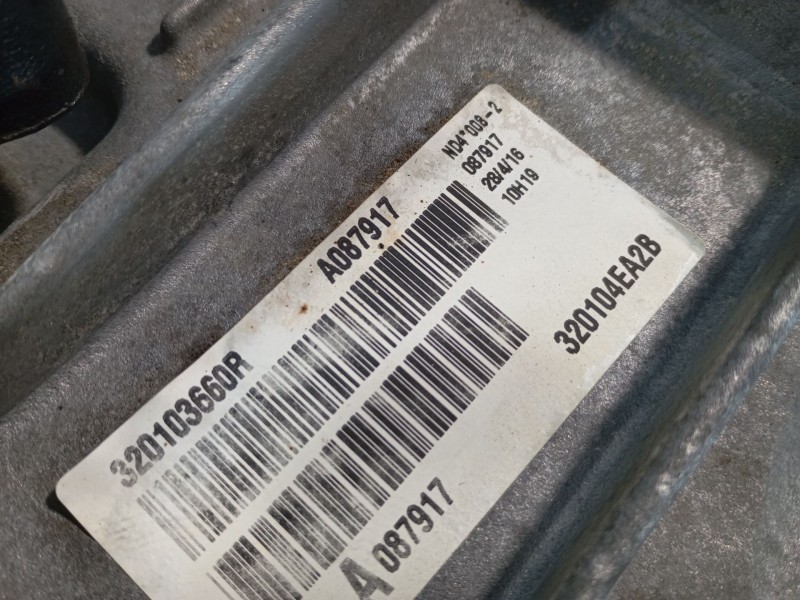 Recambio de caja cambios para renault kadjar (ha_, hl_) 1.6 dci 130 referencia OEM IAM ND4 008  